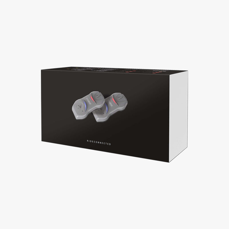 10R Low Profile Motorcycle Bluetooth Communication System