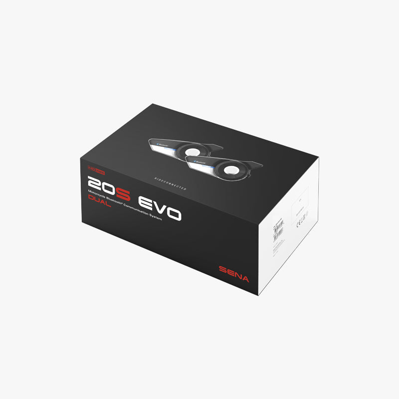 20S EVO Motorcycle Bluetooth Communication System & HD Speakers