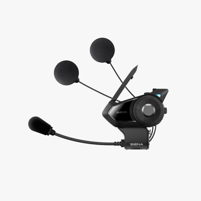 30K Motorcycle Bluetooth Communication System with Mesh & HD Speakers