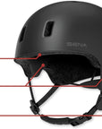 Rumba Bluetooth Smart Helmet for BMX, Skating, Skateboarding, Scooter, and E-Bike