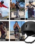 Rumba Bluetooth Smart Helmet for BMX, Skating, Skateboarding, Scooter, and E-Bike