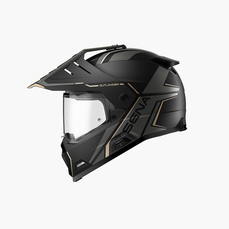 Sena OUTLANDER Dual Sport Smart Helmet with Mesh Intercom – Sena