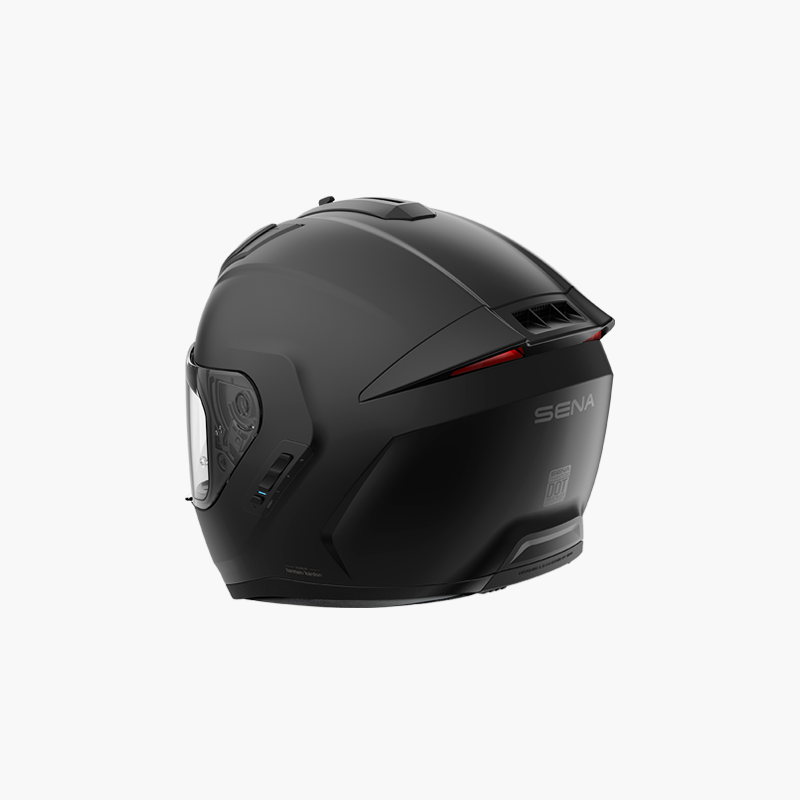 airmada stack full-face motorcycle helmet Sena Phantom Smart Mesh Bluetooth Helmet - Matte Black