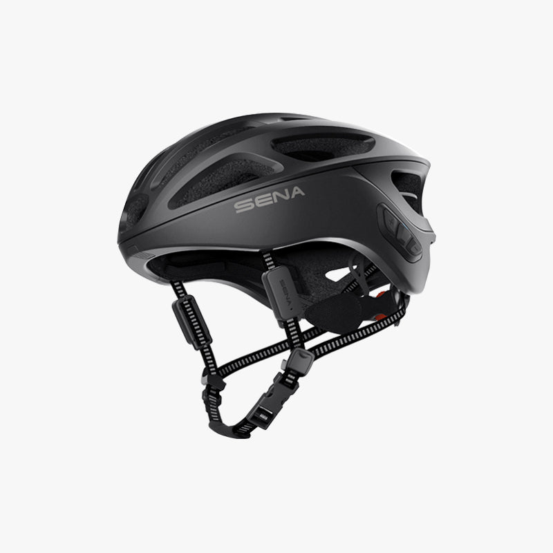 sena r1 evo fahrradhelm Sena R1 EVO CS Smart Cycling Helmet (Matte Black, Medium)