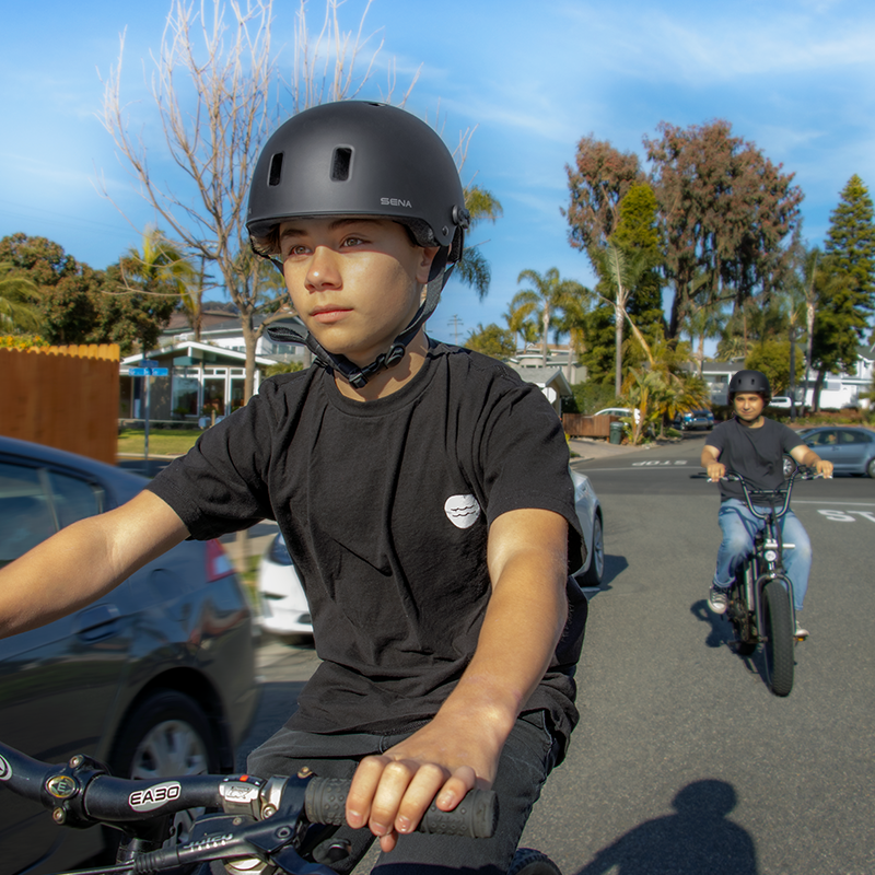 Rumba Bluetooth Smart Communication Helmet for BMX, Skating, Skateboarding, Scooter, and E-Bike