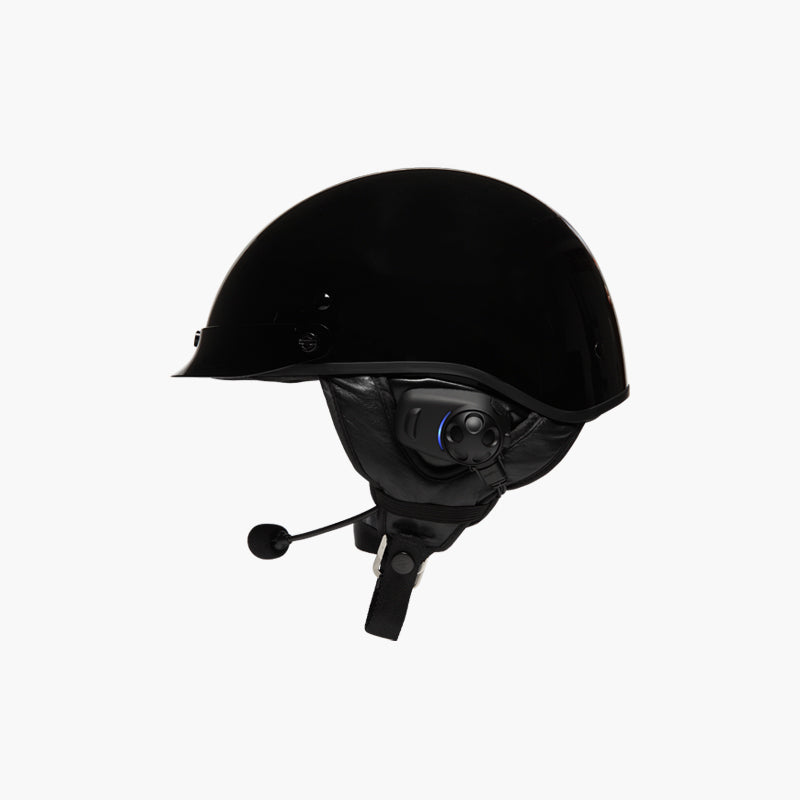 SPH10H-FM Bluetooth Communication System with Built-in FM Tuner for Half Smart Communication Helmets