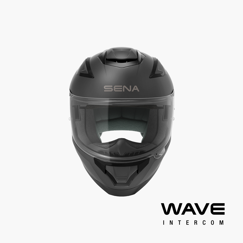 Stryker Full Face Helmet With Mesh Intercom Gloss White XL