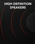 5R 2-Way Bluetooth Intercom System with HD Speakers