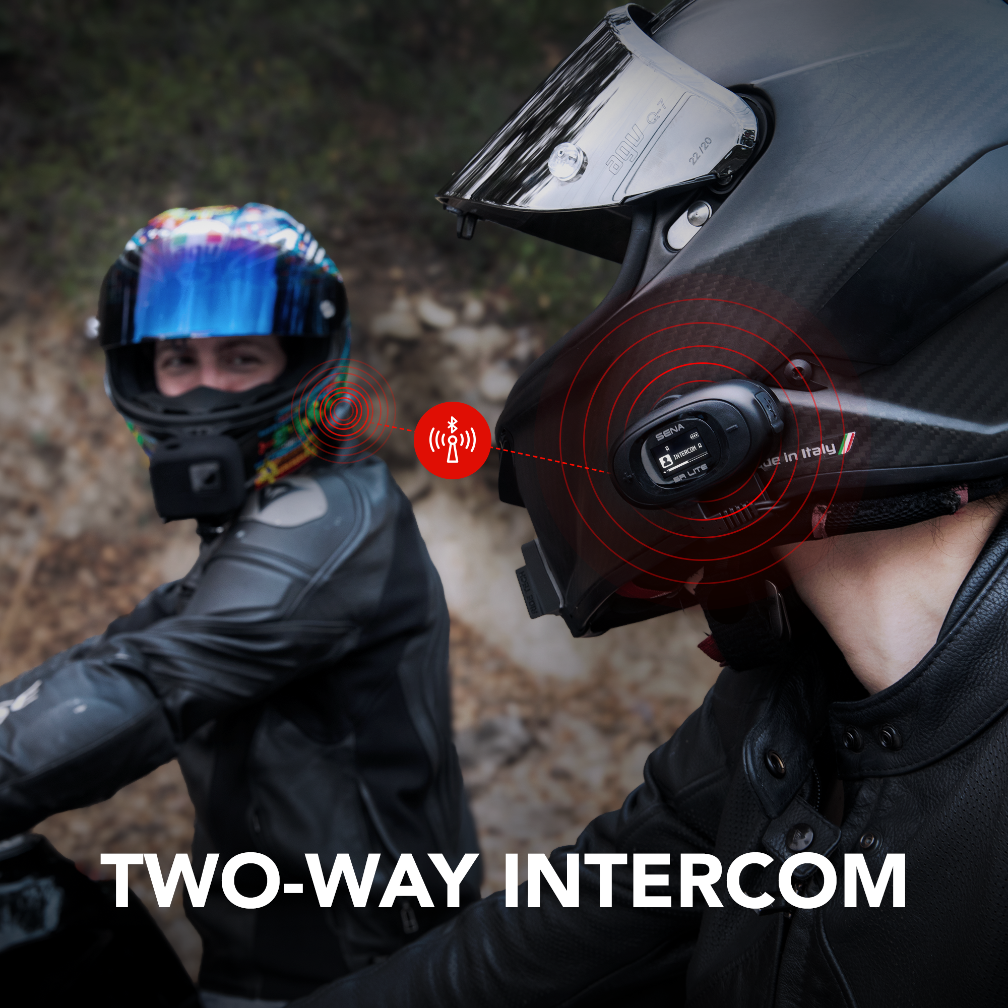 5R LITE 2-Way Bluetooth Intercom System