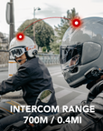 5S Bluetooth Headset & Intercom for Scooters and Motorcycles