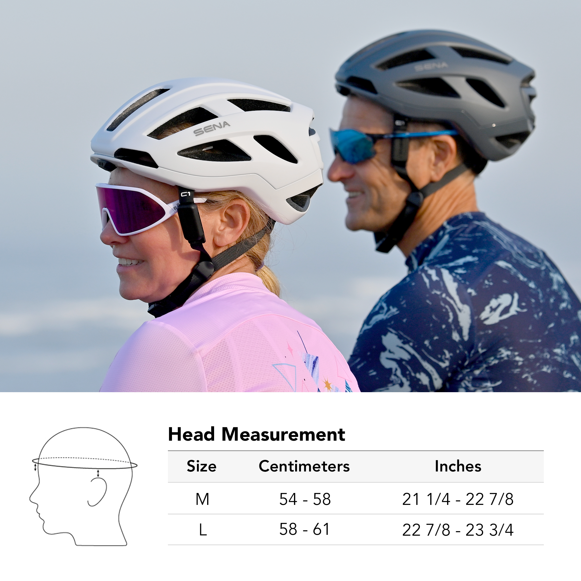 C1 Cycling Smart Communication Helmet