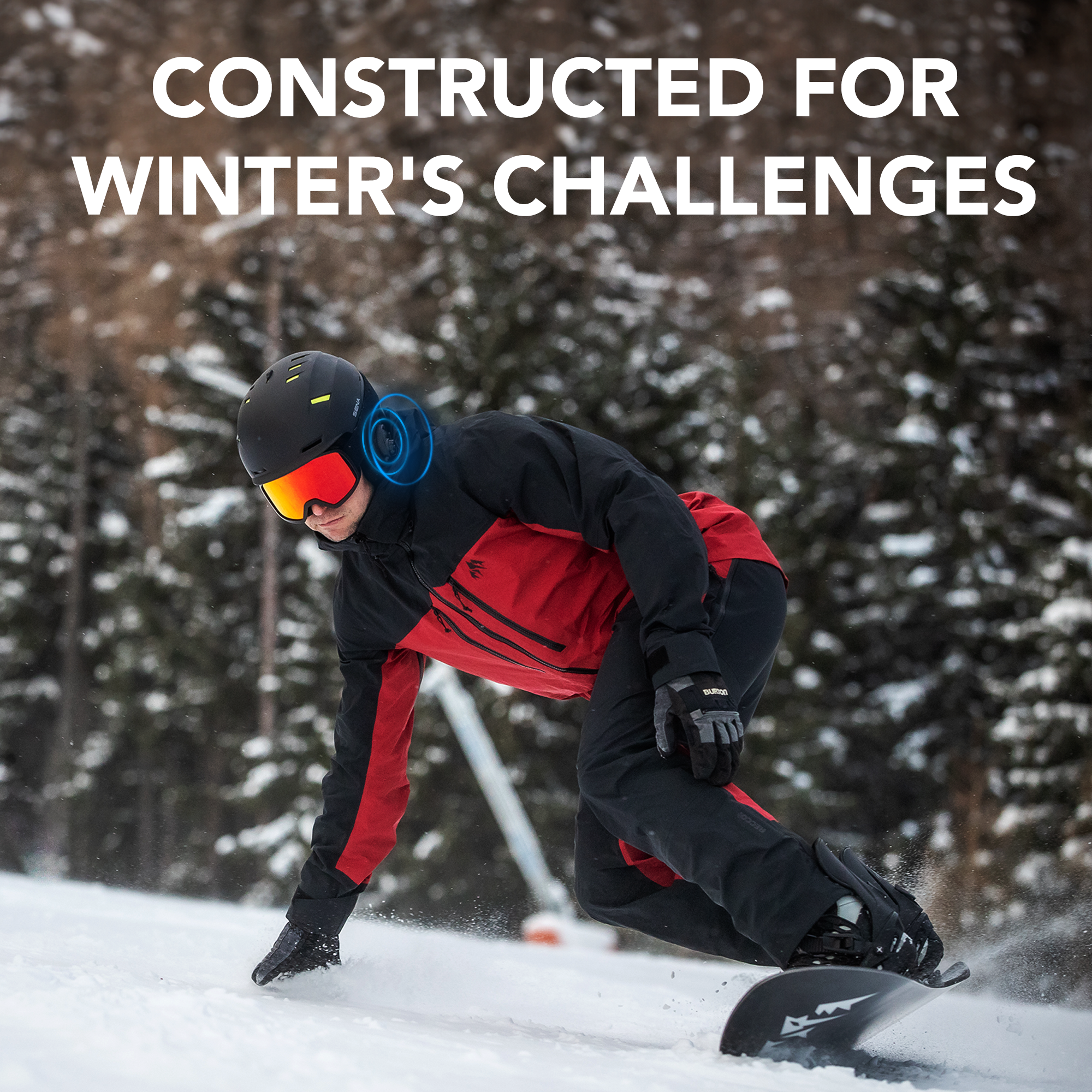 Latitude Snow Sports Smart Communication Helmet