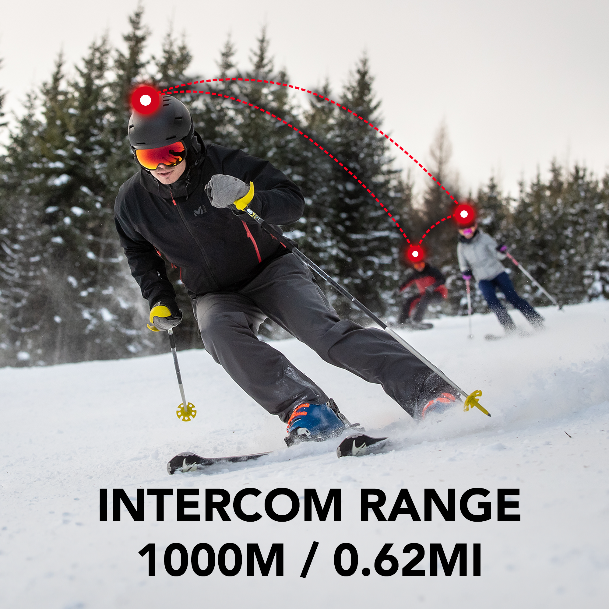 Latitude Snow Sports Smart Communication Helmet