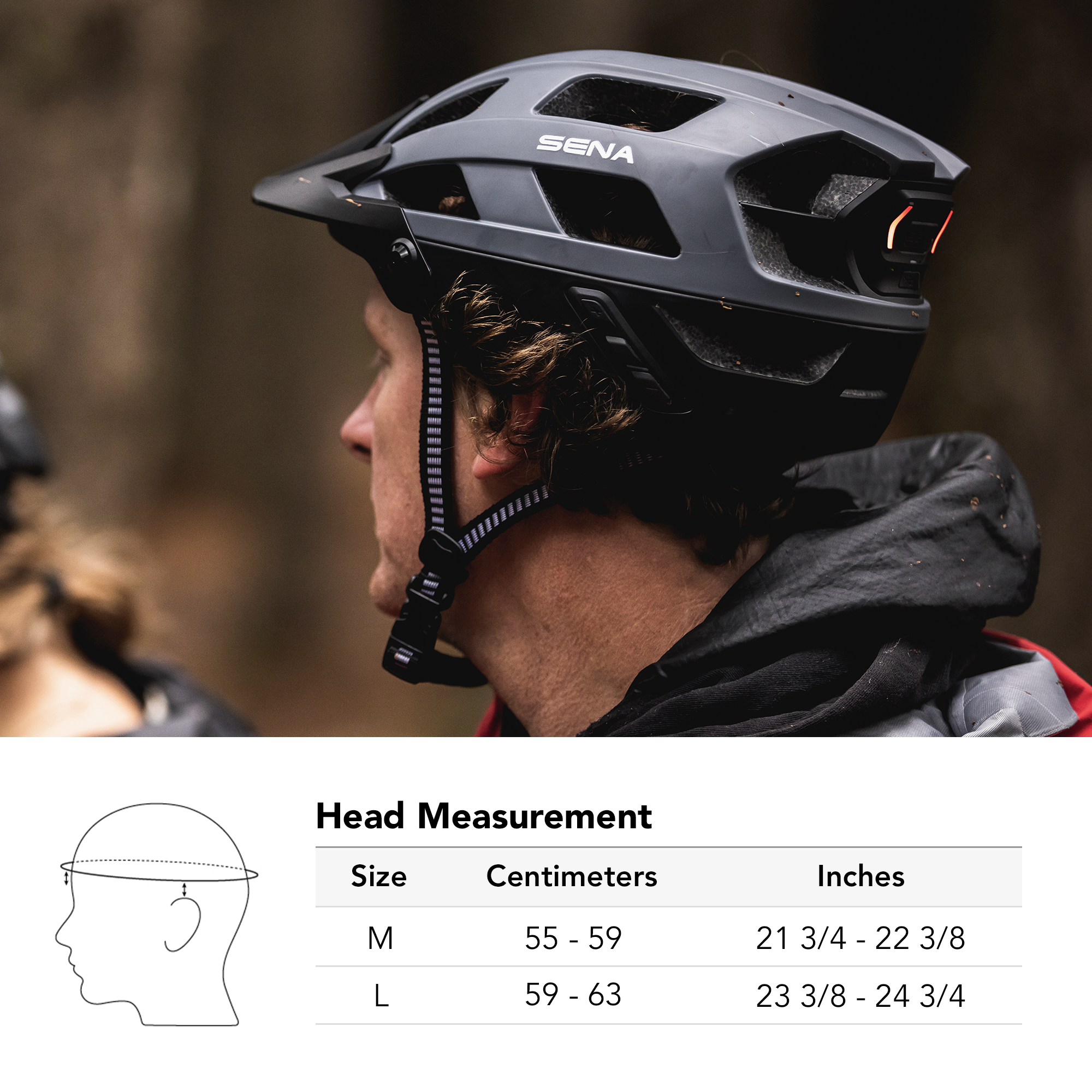 M1 Mountain Bike Smart Communication Helmet