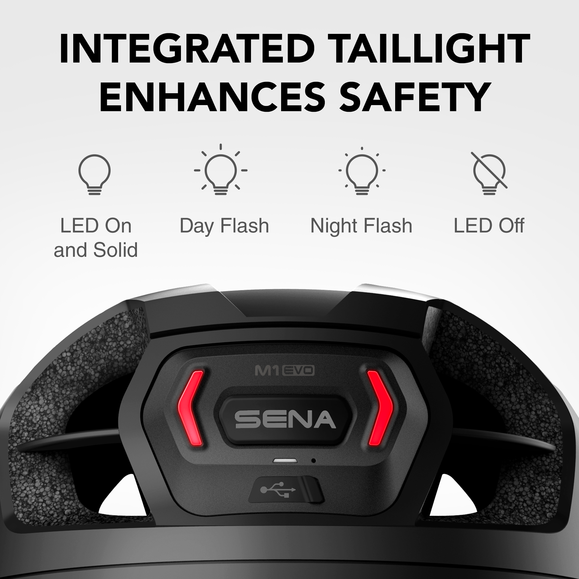 M1 EVO Mountain Bike Smart Communication Helmet