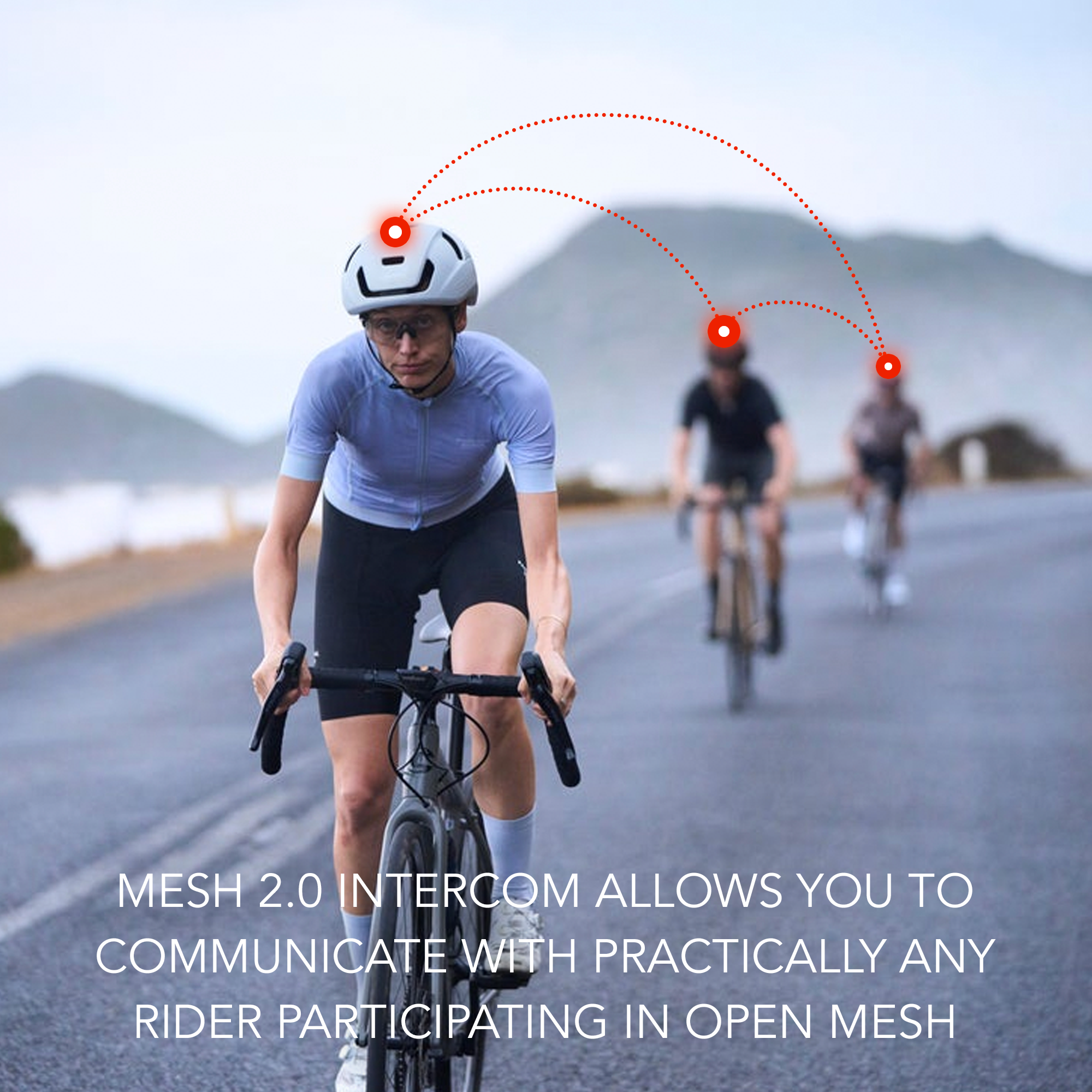 S Road Cycling Smart Communication Helmet