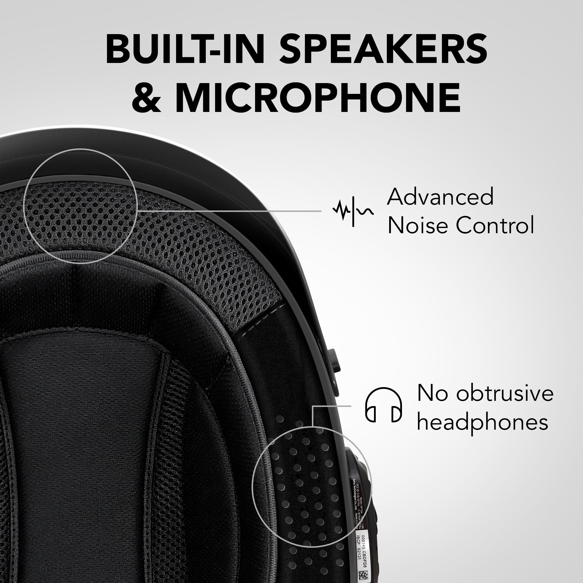 Cavalry 2 Mesh Intercom™ Enabled Half Smart Communication Helmet