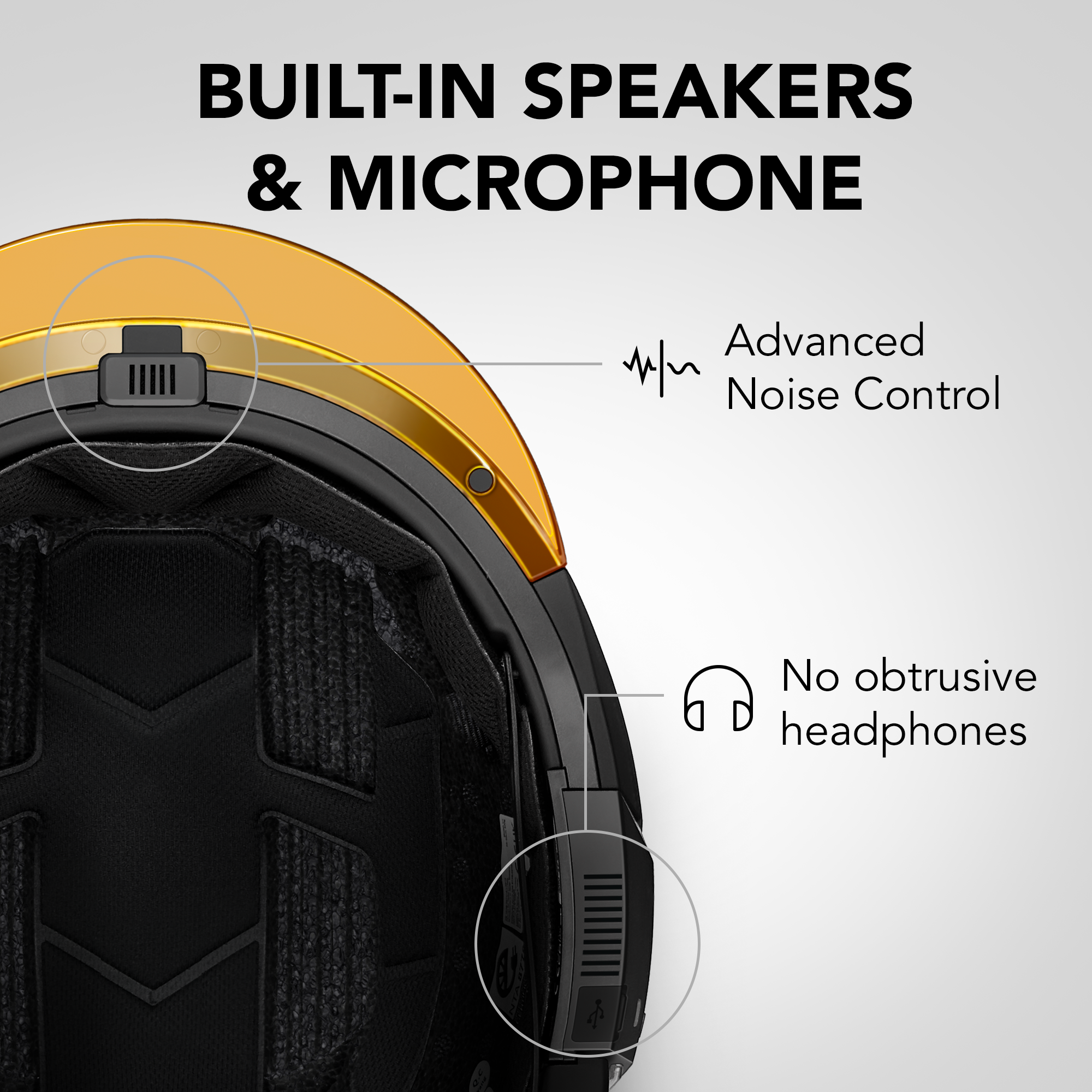 U1 E-Bike Smart Communication Helmet