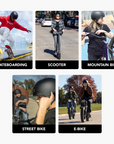 Rumba Bluetooth Smart Communication Helmet for BMX, Skating, Skateboarding, Scooter, and E-Bike