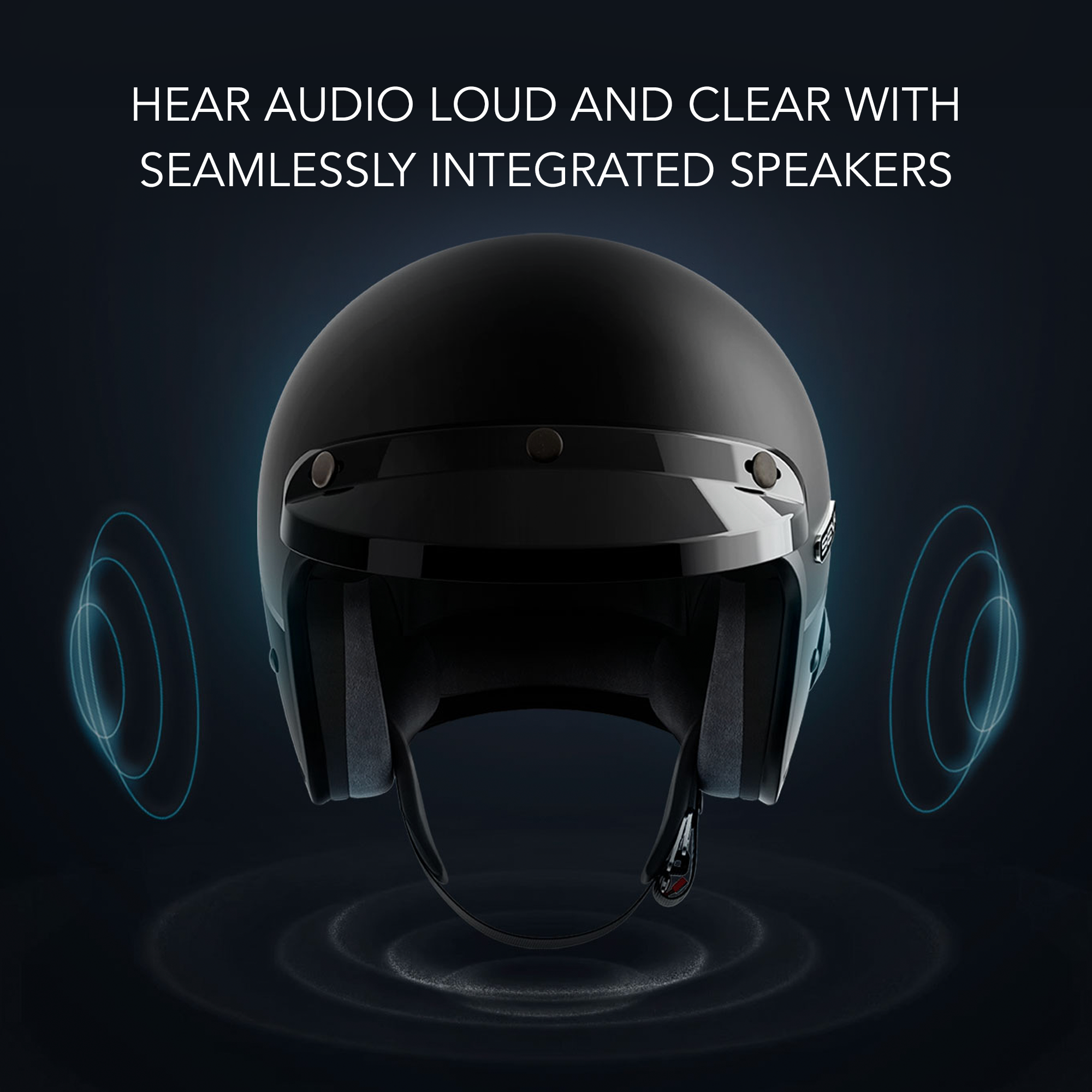 Sena Surge Open Mesh Helmet - Matte Black/Black - M Sena Surge Open Mesh Helmet - Matte Black/Black - M