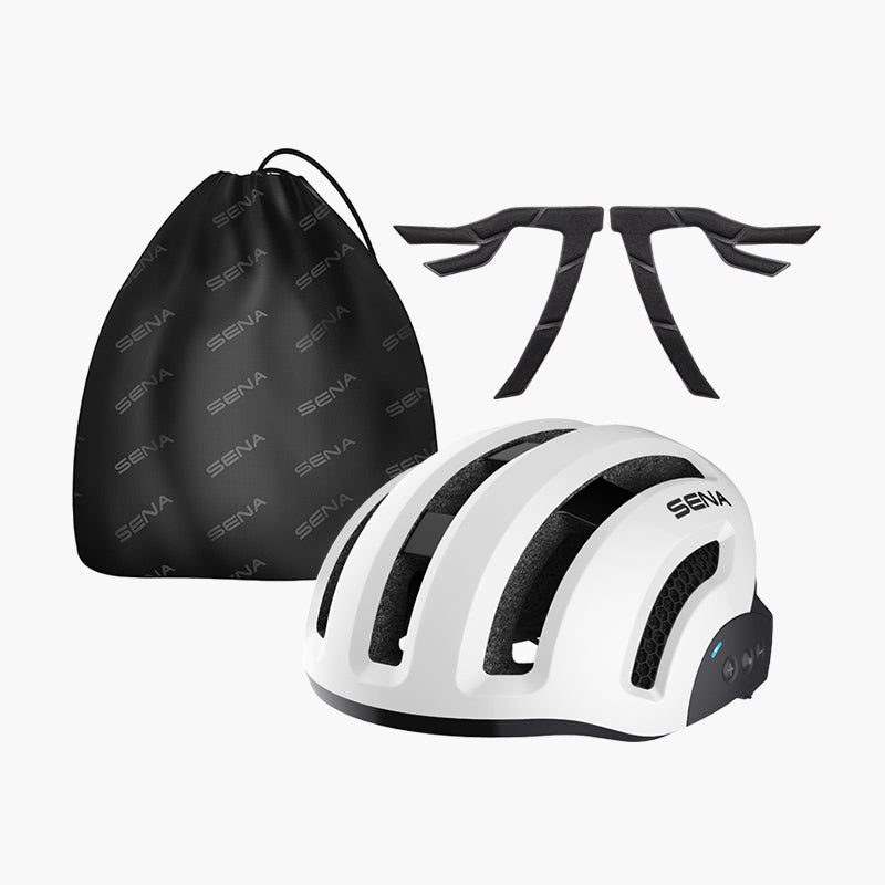 X1 Smart Cycling Helmet + Head Liner + Helmet Pouch