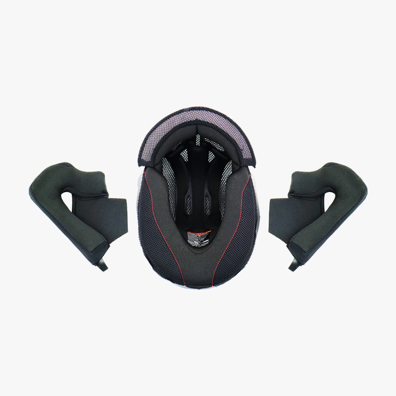 Cheek pad Set and Helmet Liner for Outrush Helmet