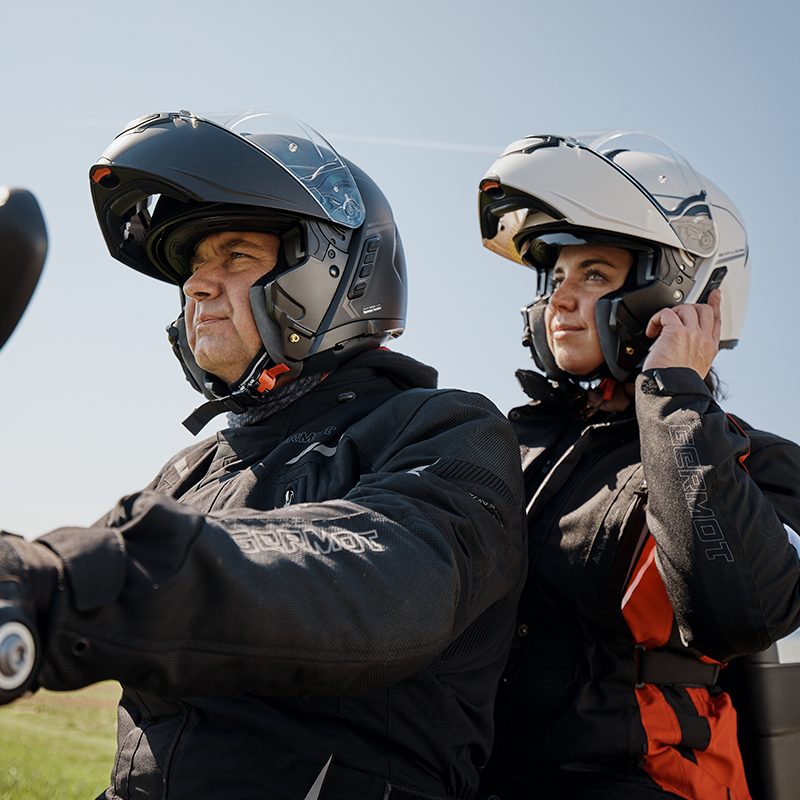 Impulse, Modular Motorcycle Smart Communication Helmet with Mesh Intercom