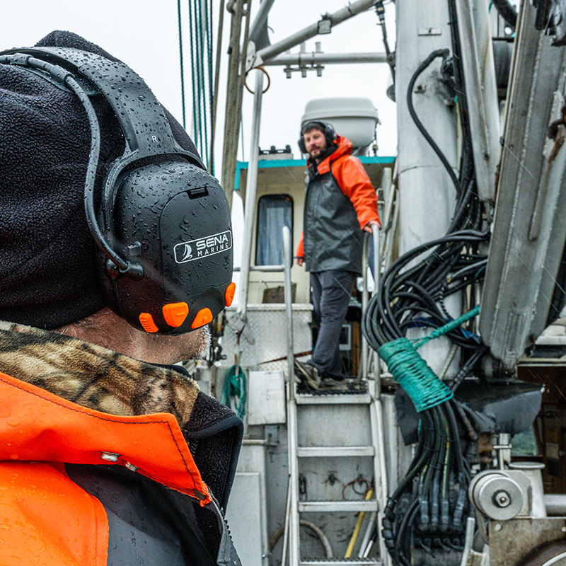NAUTITALK N2R Marine Mesh Communication Headset and Hearing Protection