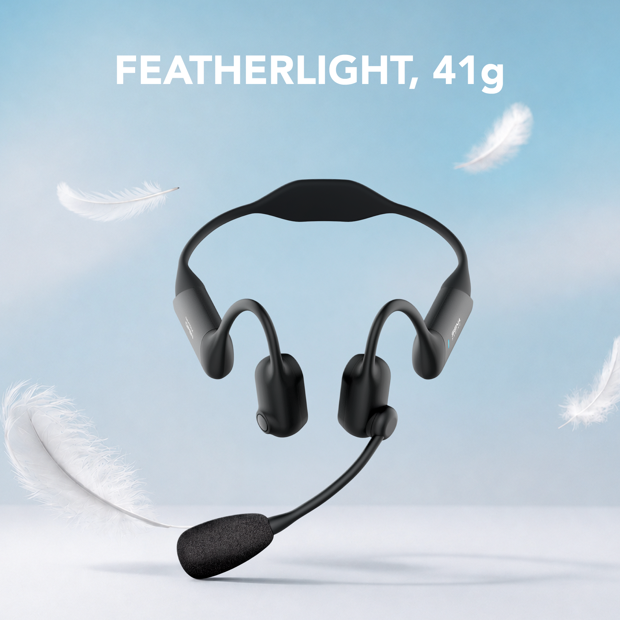 Nautitalk Open Bone Conduction Mesh Communication Headset