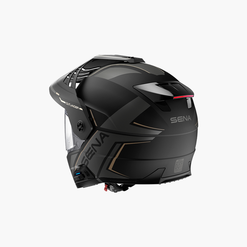 OUTLANDER Versatile Dual Sport Smart Motorcycle Helmet