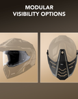 OUTLANDER Versatile Dual Sport Smart Motorcycle Helmet