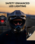 OUTLANDER Versatile Dual Sport Smart Motorcycle Helmet