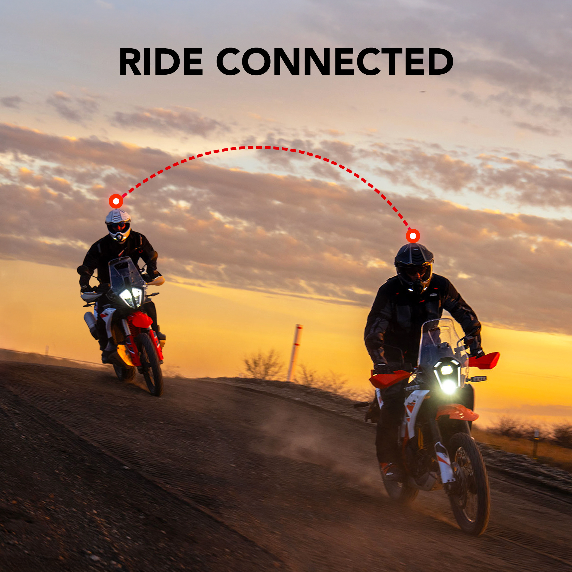 OUTLANDER Versatile Dual Sport Smart Motorcycle Helmet