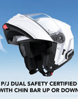 OUTRUSH 2 Modular Smart Motorcycle Helmet with Mesh Intercom Communication