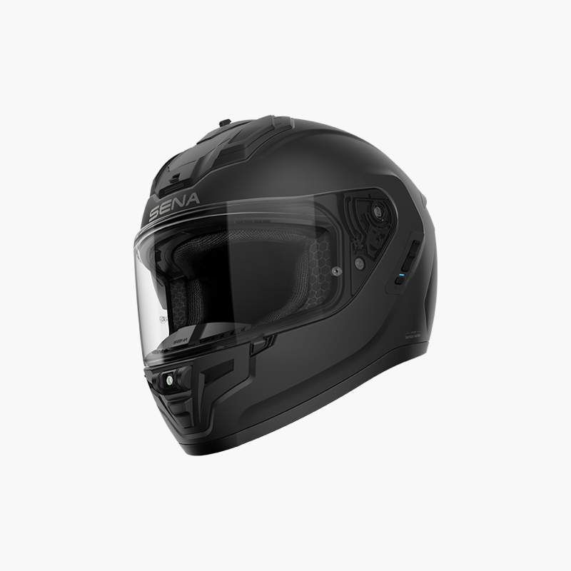 Phantom Full Face Motorcycle Smart Communication Helmet with Mesh Intercom