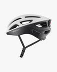 R1 EVO Smart Cycling Helmet (M/Matte White) + 2 Head Liners + Visor