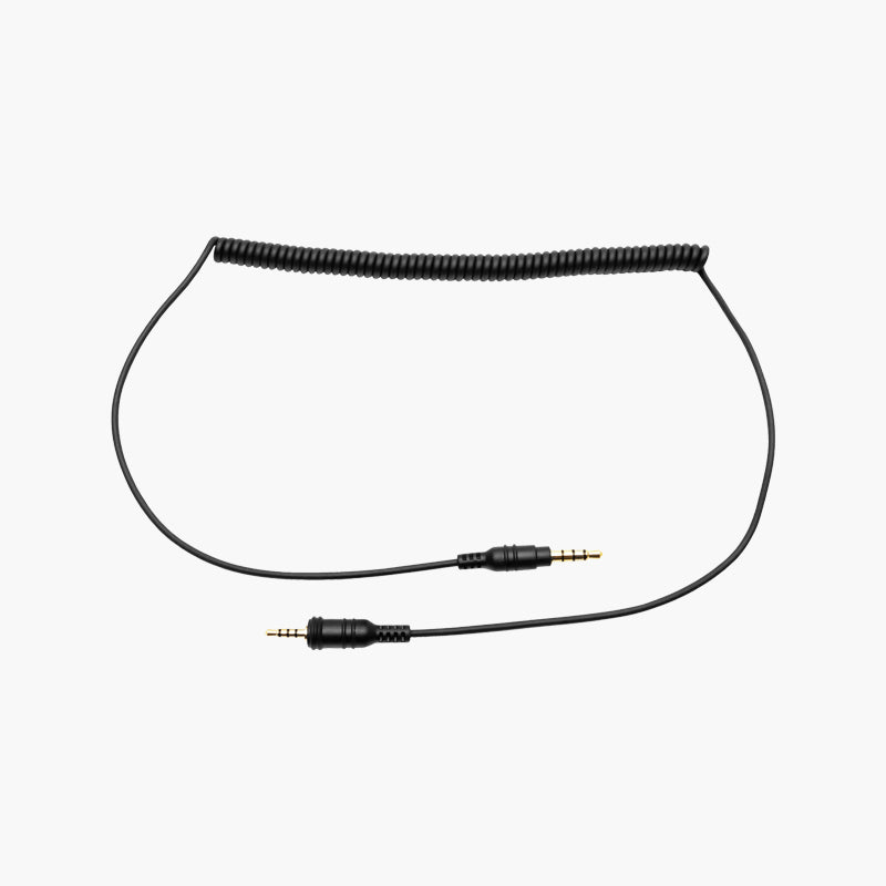 2.5mm male to 3.5mm male 4 pole Aux cable