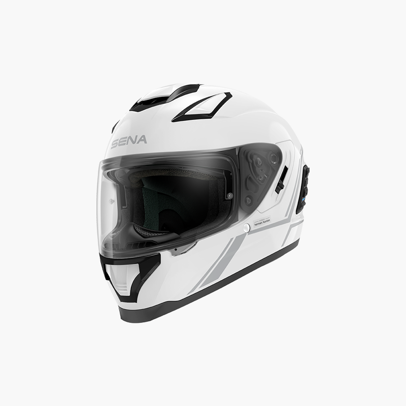 Stryker, Full Face Motorcycle Smart Communication Helmet with Mesh Intercom