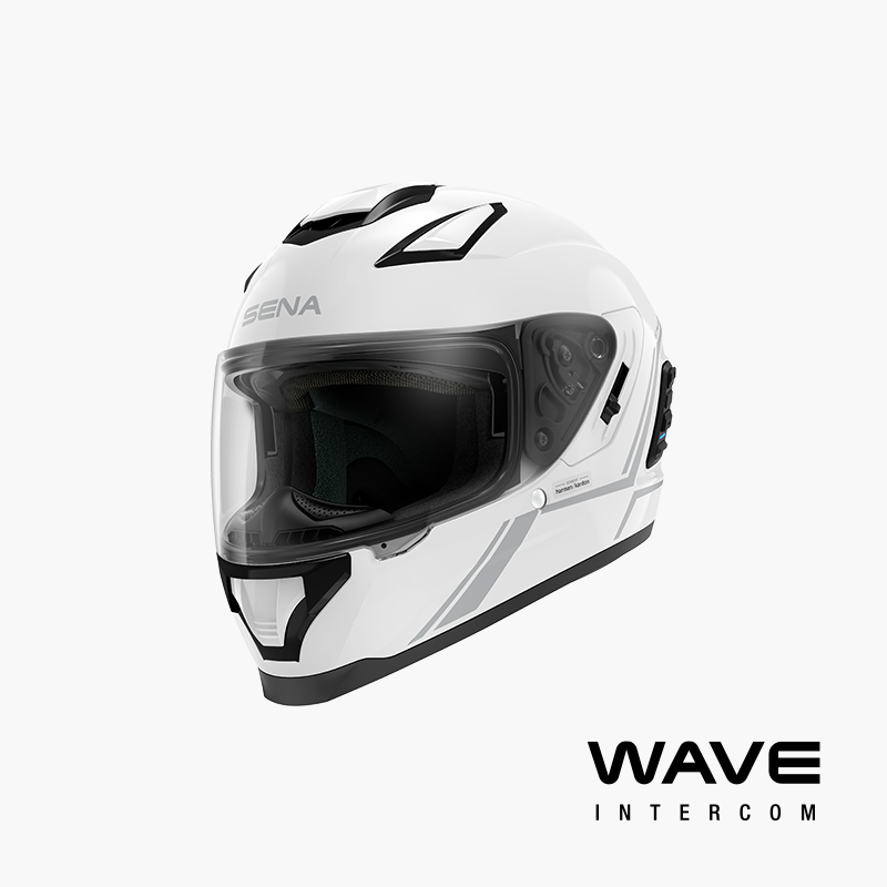 Stryker, Full Face Motorcycle Smart Helmet with Mesh Intercom