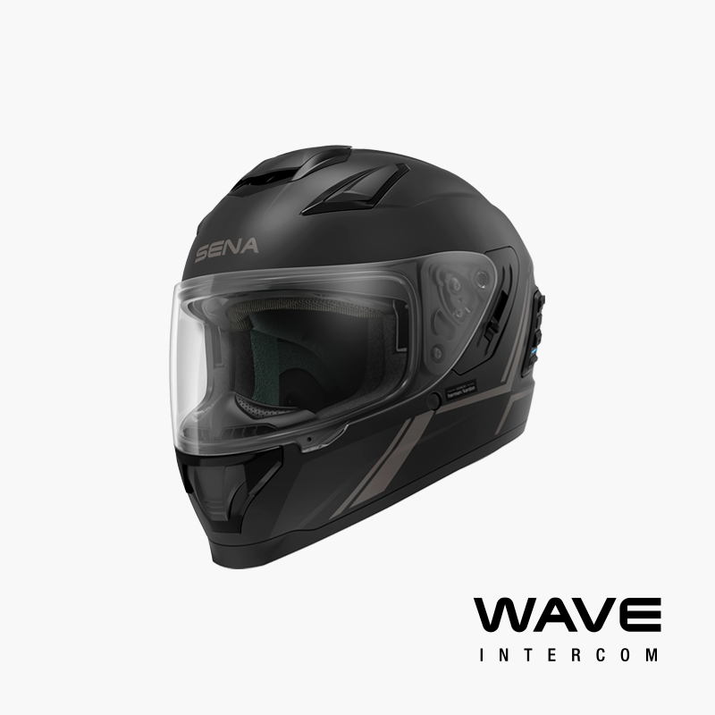 Stryker, Full Face Motorcycle Smart Helmet with Mesh Intercom