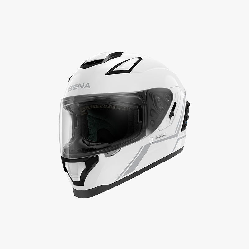 Stryker, Full Face Motorcycle Smart Helmet with Mesh Intercom