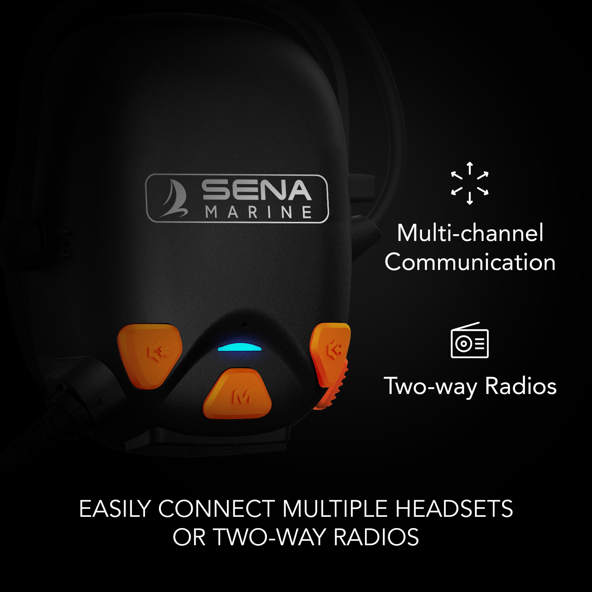 NAUTITALK N2R Marine Mesh Communication Headset and Hearing Protection
