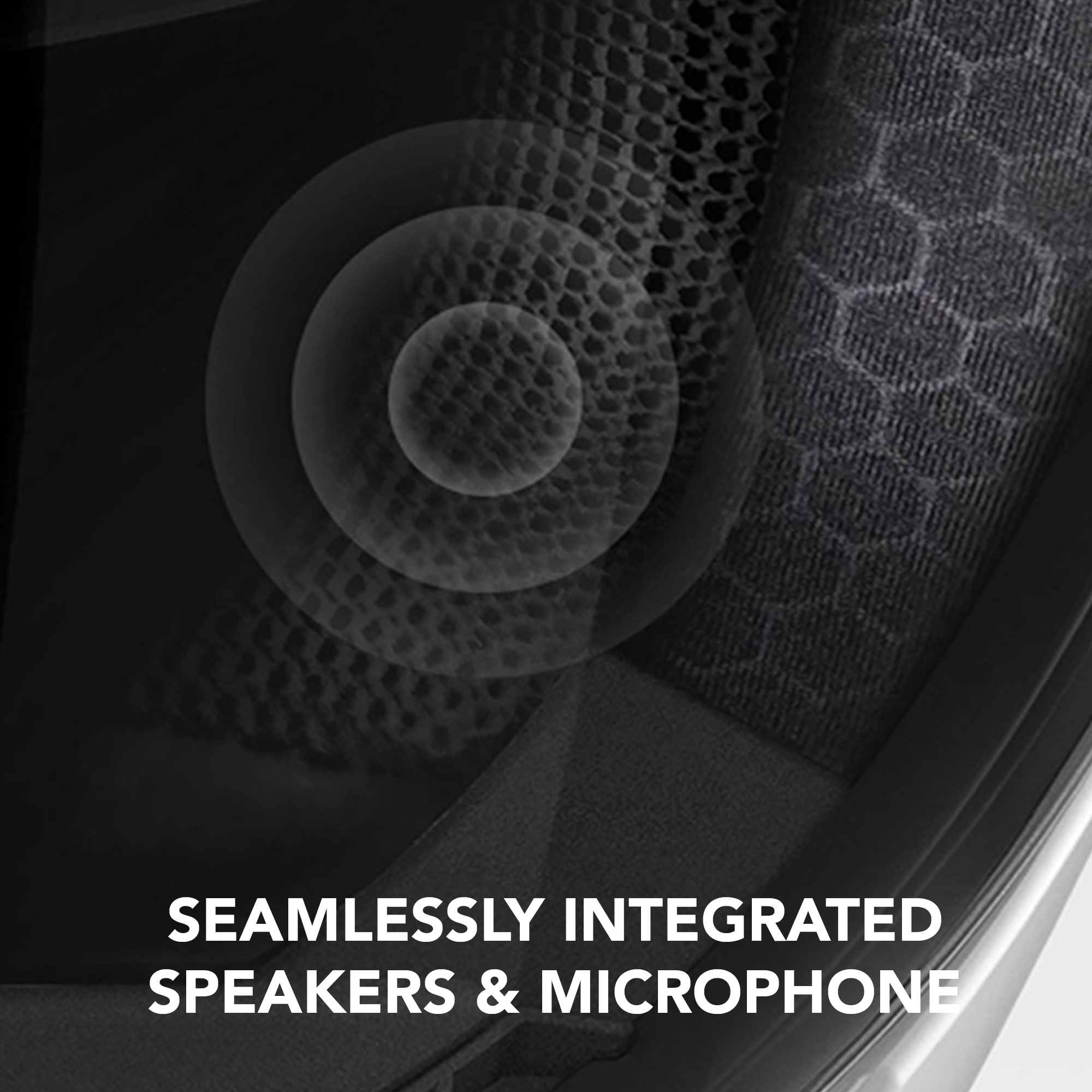 PHANTOM Full Face Motorcycle Smart Communication Helmet with Mesh Intercom