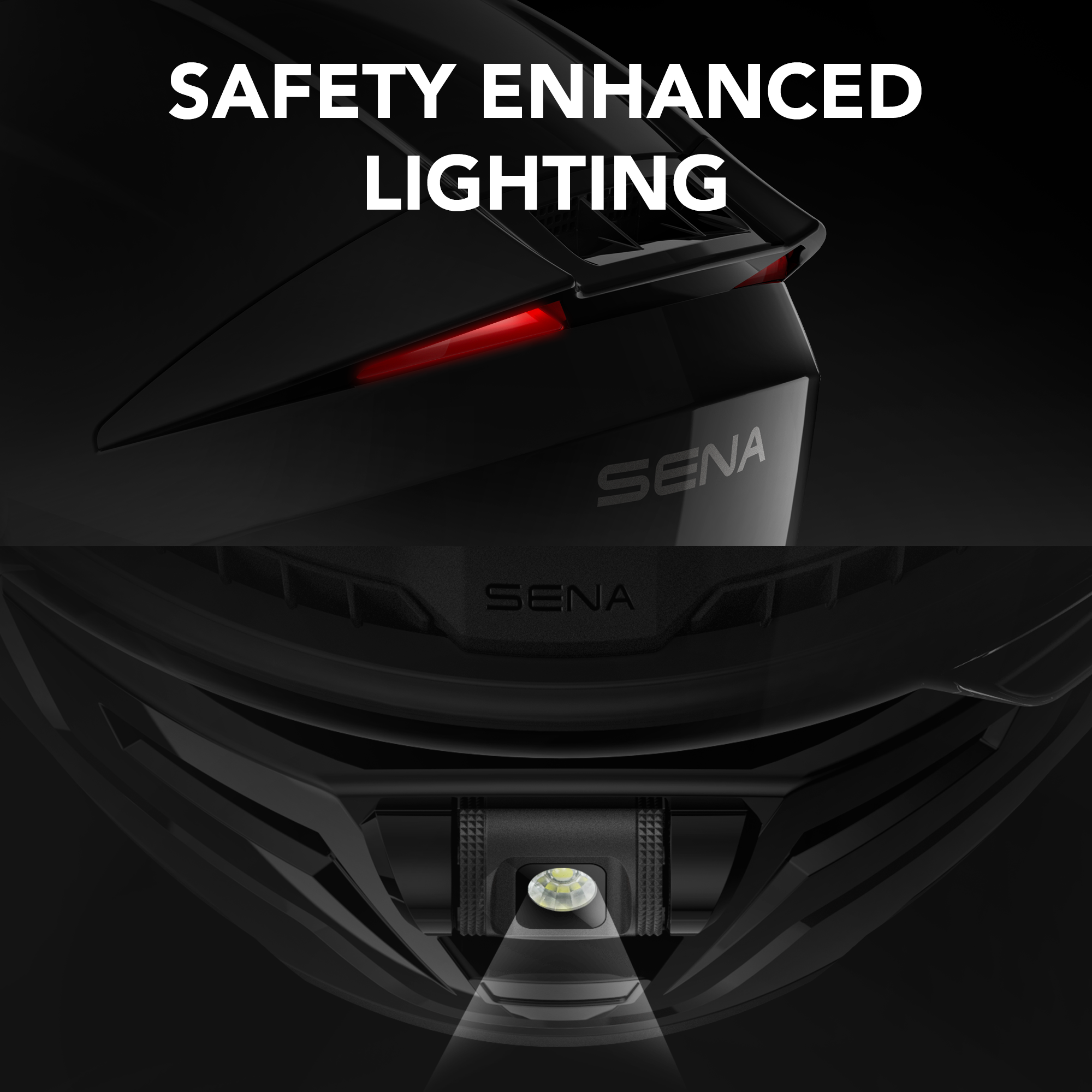 PHANTOM XB Full-face Motorcycle Helmet with Integrated Communiation System Featuring Extreme Bass