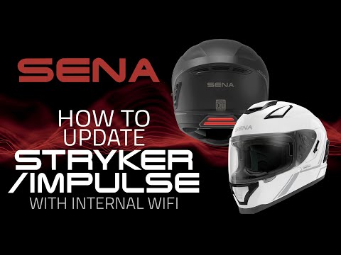 Stryker, Full Face Motorcycle Smart Communication Helmet with Mesh Intercom