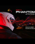 PHANTOM ANC Full-face Motorcycle Helmet with Integrated Communication System Featuring Active Noise Cancellation