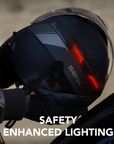 SPECTER Modular Smart Communication Motorcycle Helmet with Mesh Intercom