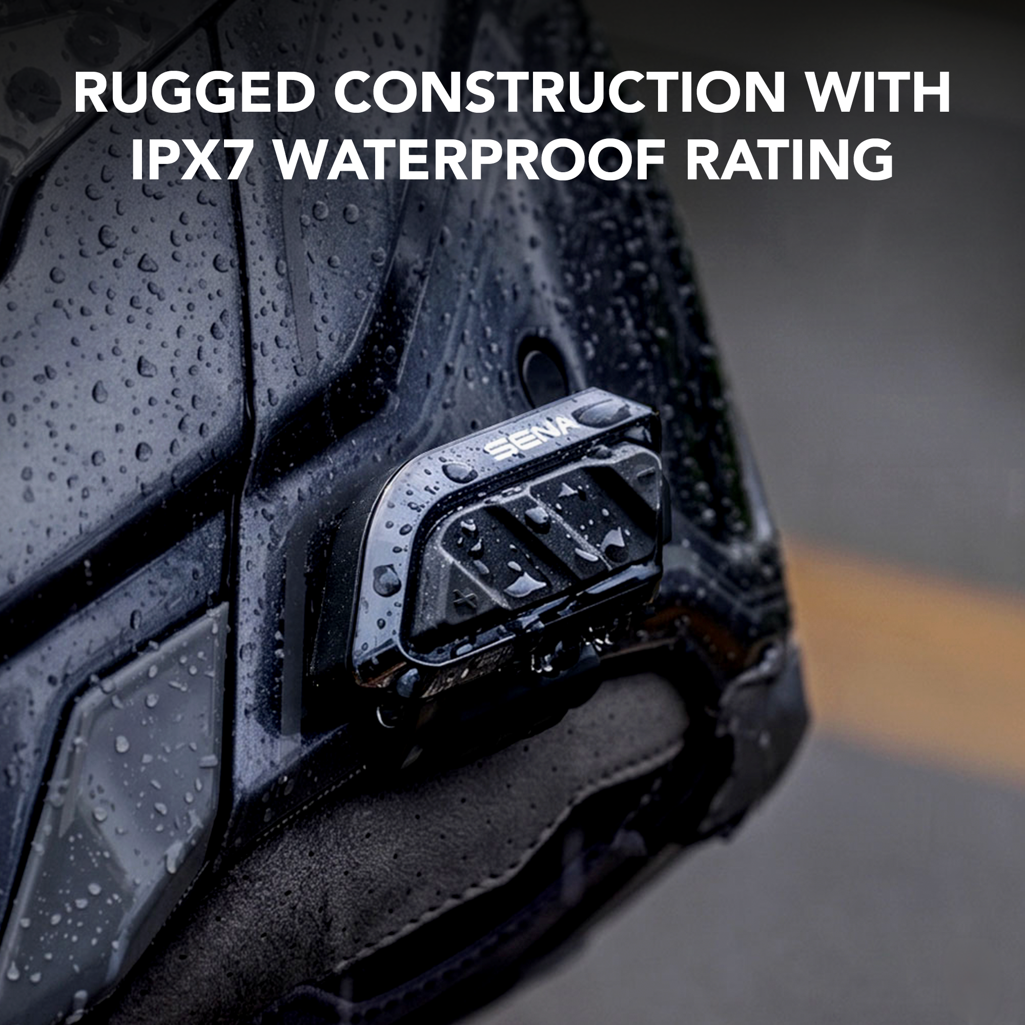 SPIDER X SLIM Motorcycle Mesh Intercom Communication Headset